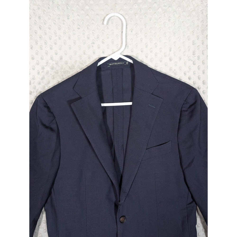 Suitsupply Havana Traveller Jacket Blazer Men's US 38/EU 48 Unlined Cerruti Wool - Picture 5 of 16